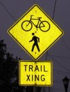 Trail Xing sign