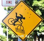 Barrett Bike Sign